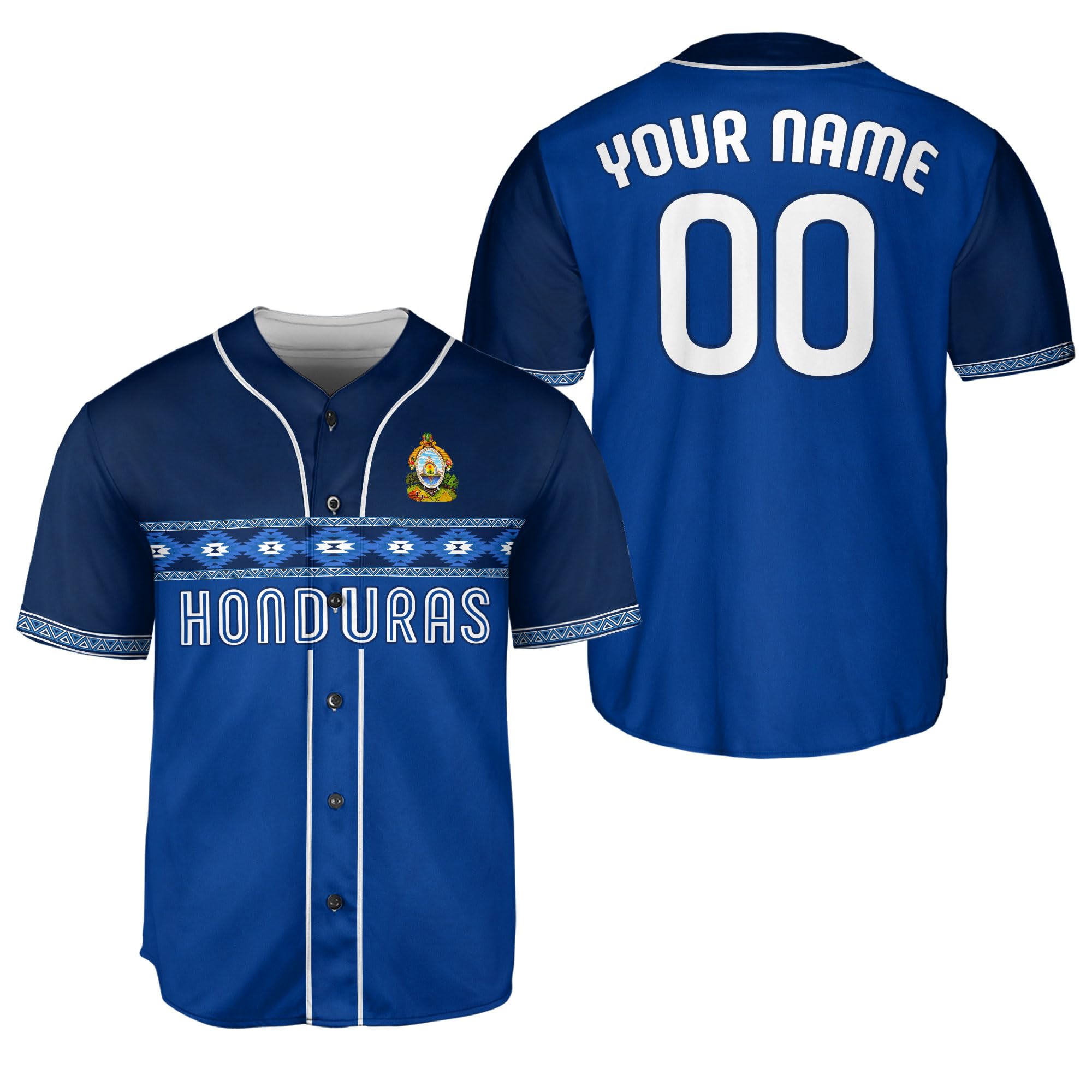 Custom Honduras Jersey Baseball, Personalized Honduras Jerseys for Men, Honduras Baseball Jersey, Honduras Shirt 1