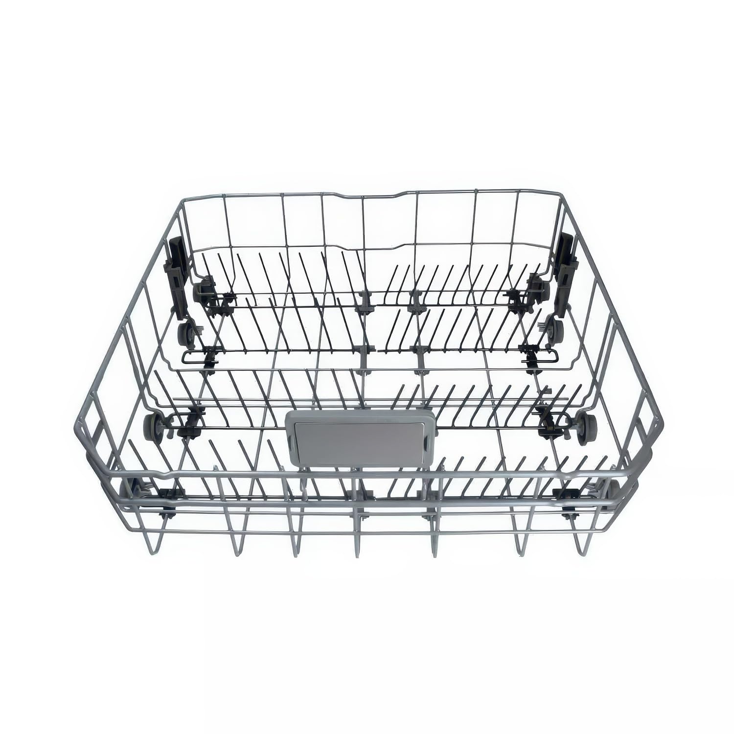 CABLEPELADO Cesta inferior para lavavajillas Beko 1766810083, Cesto lavavajilla Beko, Cesto Beko vajilla, Medidas 51,5 cm fondo x 52.5 cm ancho x 17 cm alto, sin tope de freno