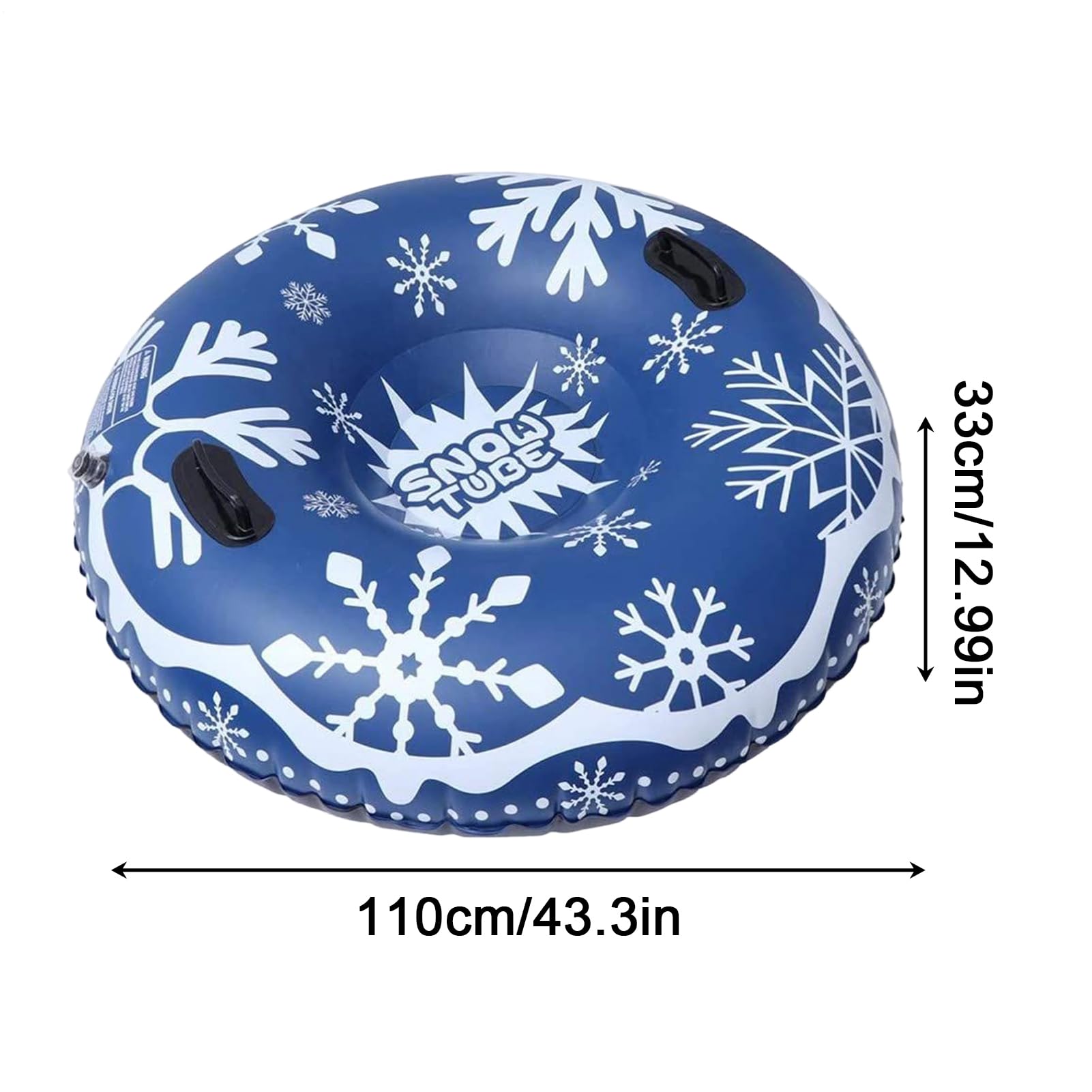 Tubo da neve | Tubo gonfiabile per neve – Anello resistente all'abrasione per attività di slittino | Per attività all'aperto in inverno, su marciapiedi, in piscina, am, durante sport, riunioni e feste
