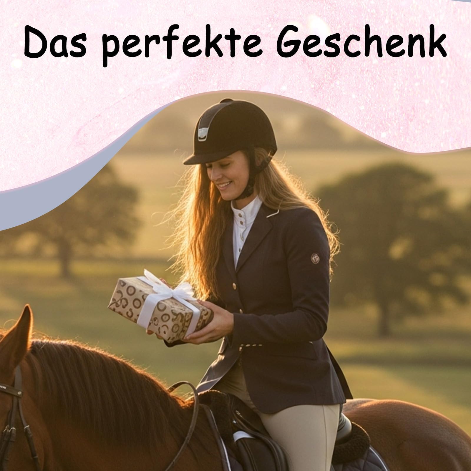 Pferde Mädchen Geschenk, Niedliche Socken Mädchen 36-42 Mit Pferde Geschenke Für Mädchen, 2er Set Mit Socken Und Schlüsselanhänger, Ideal Als Geburtstags- Oder Weihnachtsgeschenk