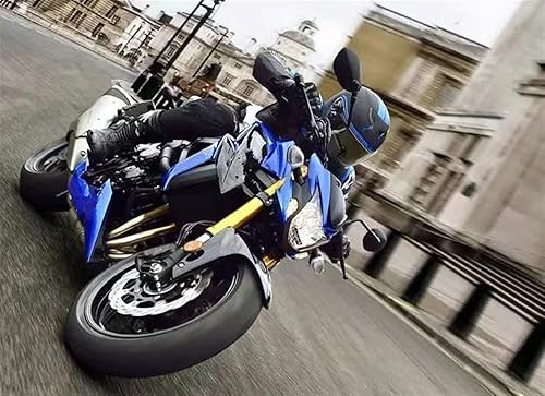 Miniatura 8 de Palancas de embrague de freno extensible ajustable plegable para motocicleta Yamaha XJ6 N XJ6 para desviación 2009 2020 2019 (color  10)