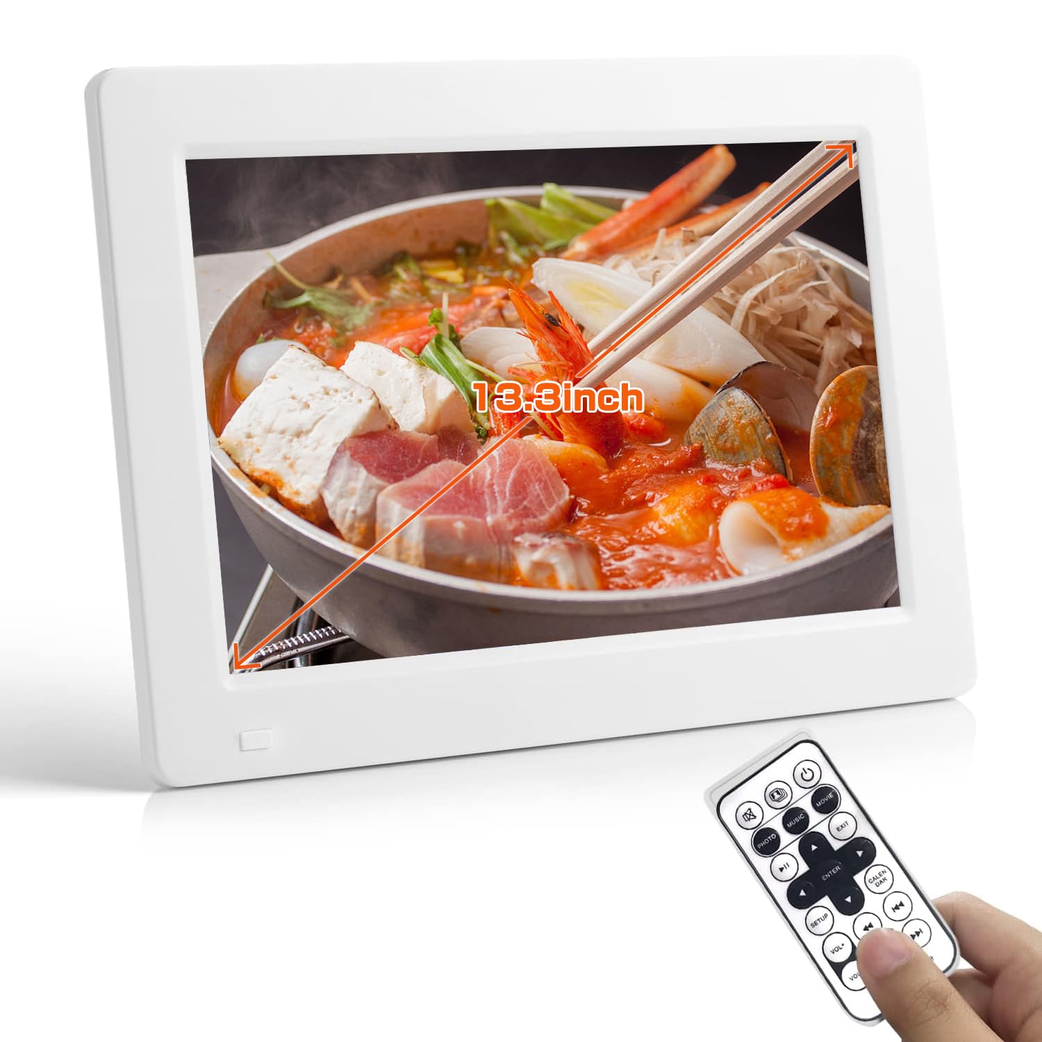 DS) デジタルサイネージ　10.1インチ 動画写真音楽自動再生 Amazon | 13.3インチ デジタルフォトフレーム 電子POPモニター HDMI