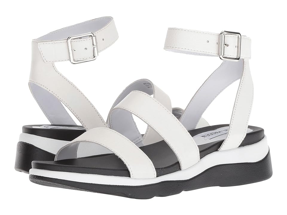 

Steve Madden Relish (White Leather) Women's Shoes