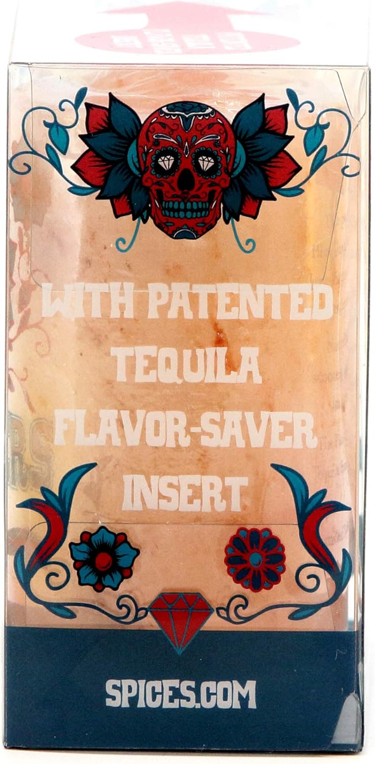 Best Cyber Monday 🔥 The Spice Lab Tequila Shot Glasses - Pink Himalayan Salt Tequila Shot Glasses - 4 Pack w/Tray - Just Pour, Shoot and Bite a Lime - Natural – Perfect for your Bar
