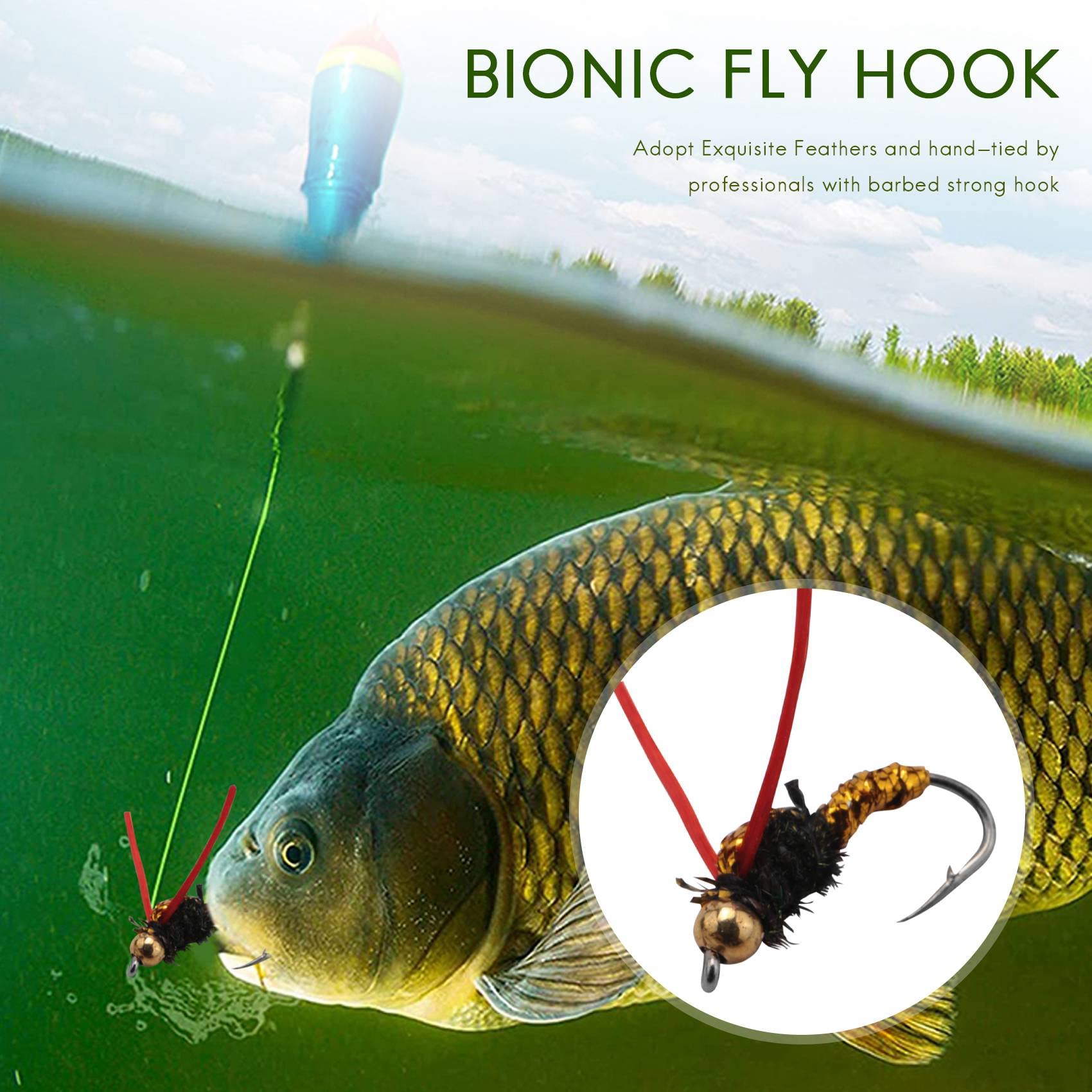 Mosca per salmone trote Steelhead Fly Fishing Lures set Mosca per salmone trote Steelhead Fly Fishing Lures set