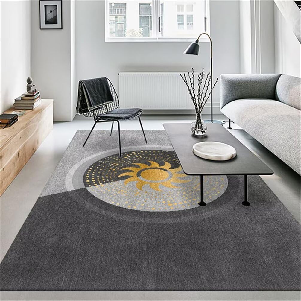 Tapis chambre enfant garçon gris 120x160 pour créer un espace de jeu unique