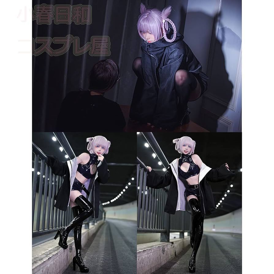 Amazon | コスプレ衣装 フルセット ウィッグを追加可能 よふかし