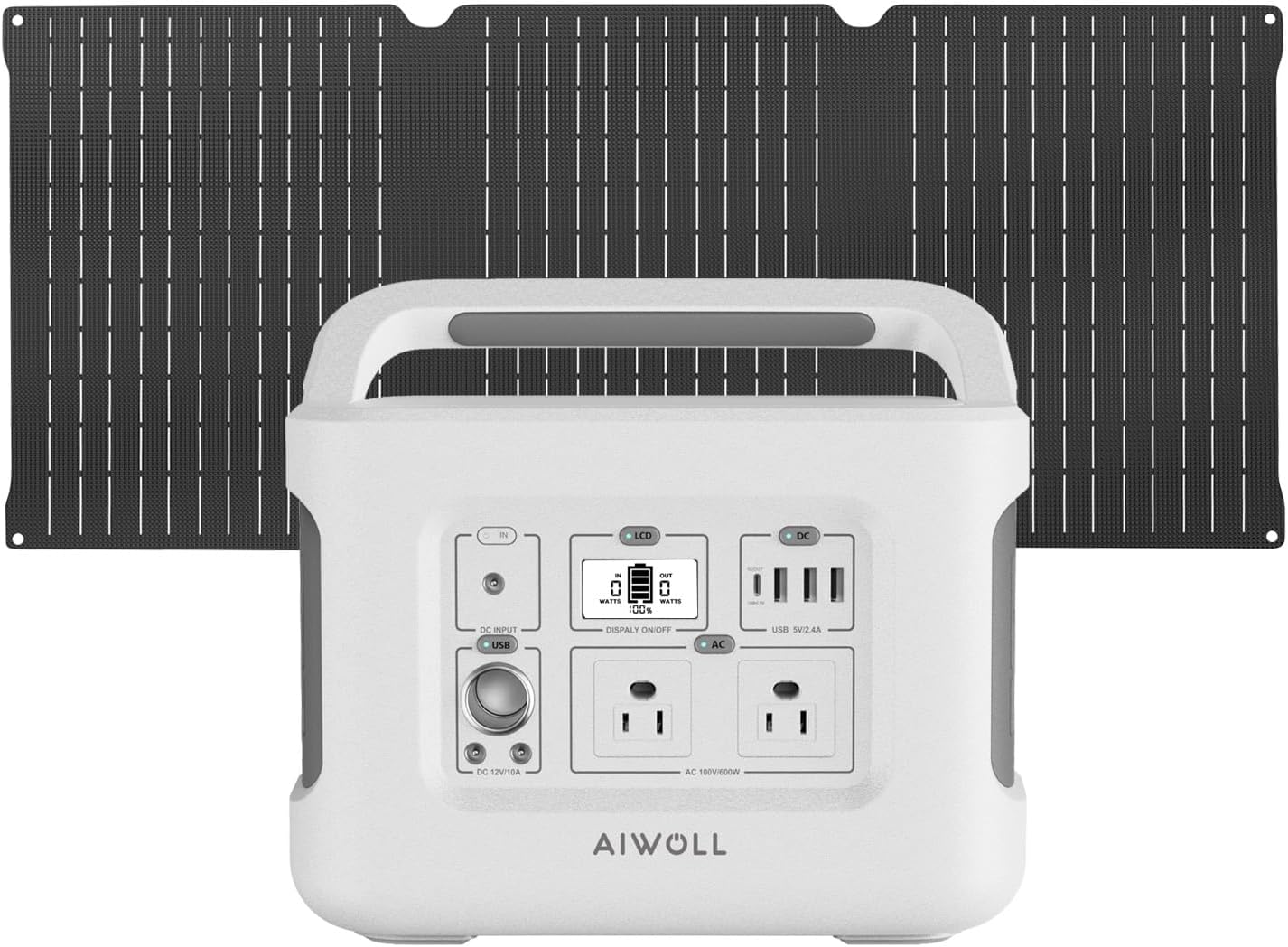 ポータブル電源 リン酸鉄リチウム515W