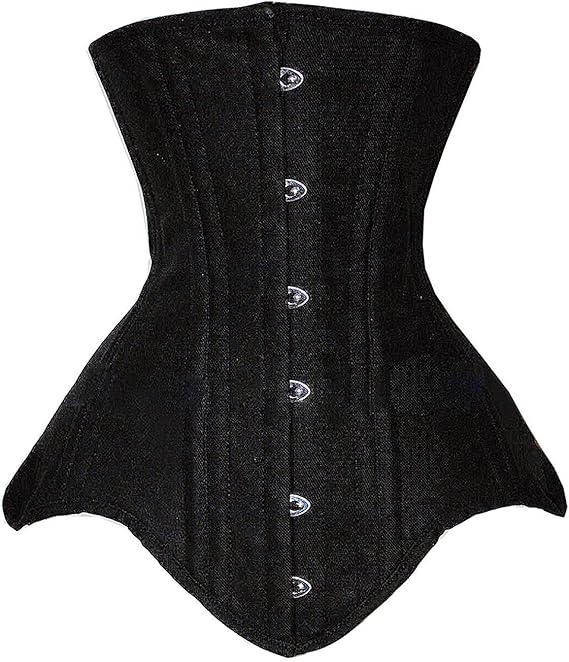 SHAPERX Women‘s Long Torso Waist Training Corsets Double Steel Boned
