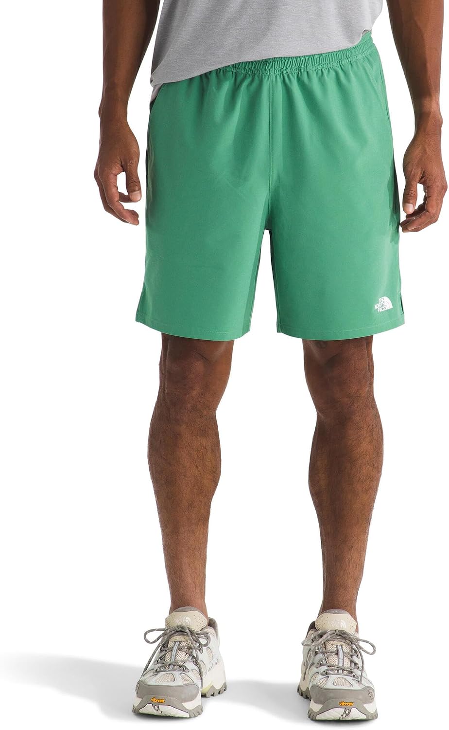 The North Face Men's Wander 2-in-1 Short 7" - Moisture Wicking, Water Repellent Finish, Stretch Waistband, Hand Pockets