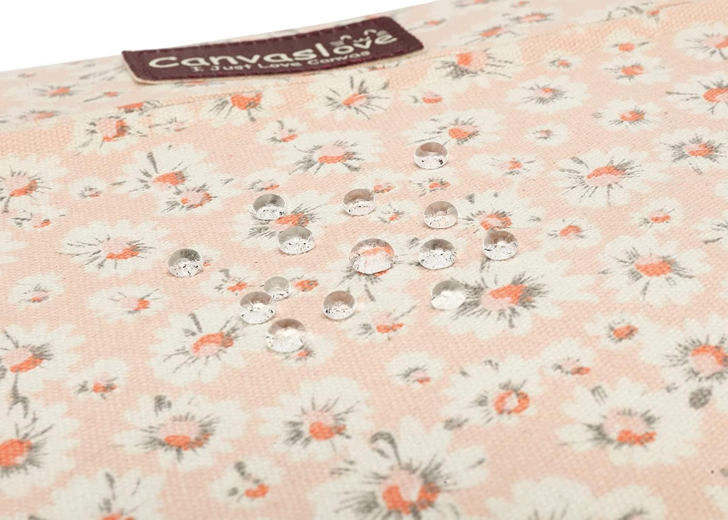 Canvaslove Pink Chrysanthemum Laptop Sleeve Case Bag Cover with Pocket For MacBook Pro 16 and 16 inch HP Lenovo Dell ASUS Acer Notebook Computer - Image 5