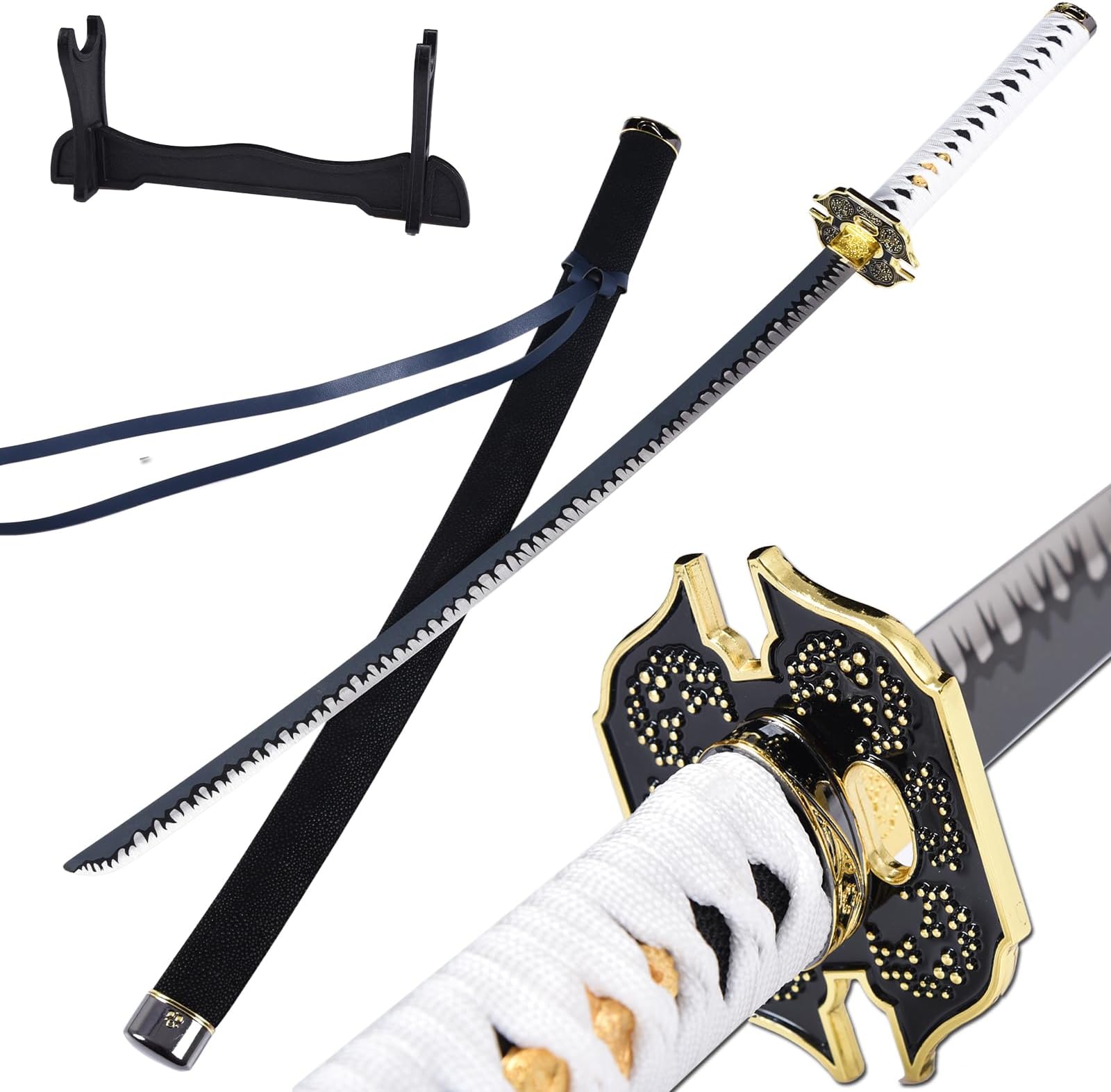 Yamato Anime Sword Dante's Rebellion,Cosplay Sword Warrior,Katana Real, Hand Forged (Yamato-New)