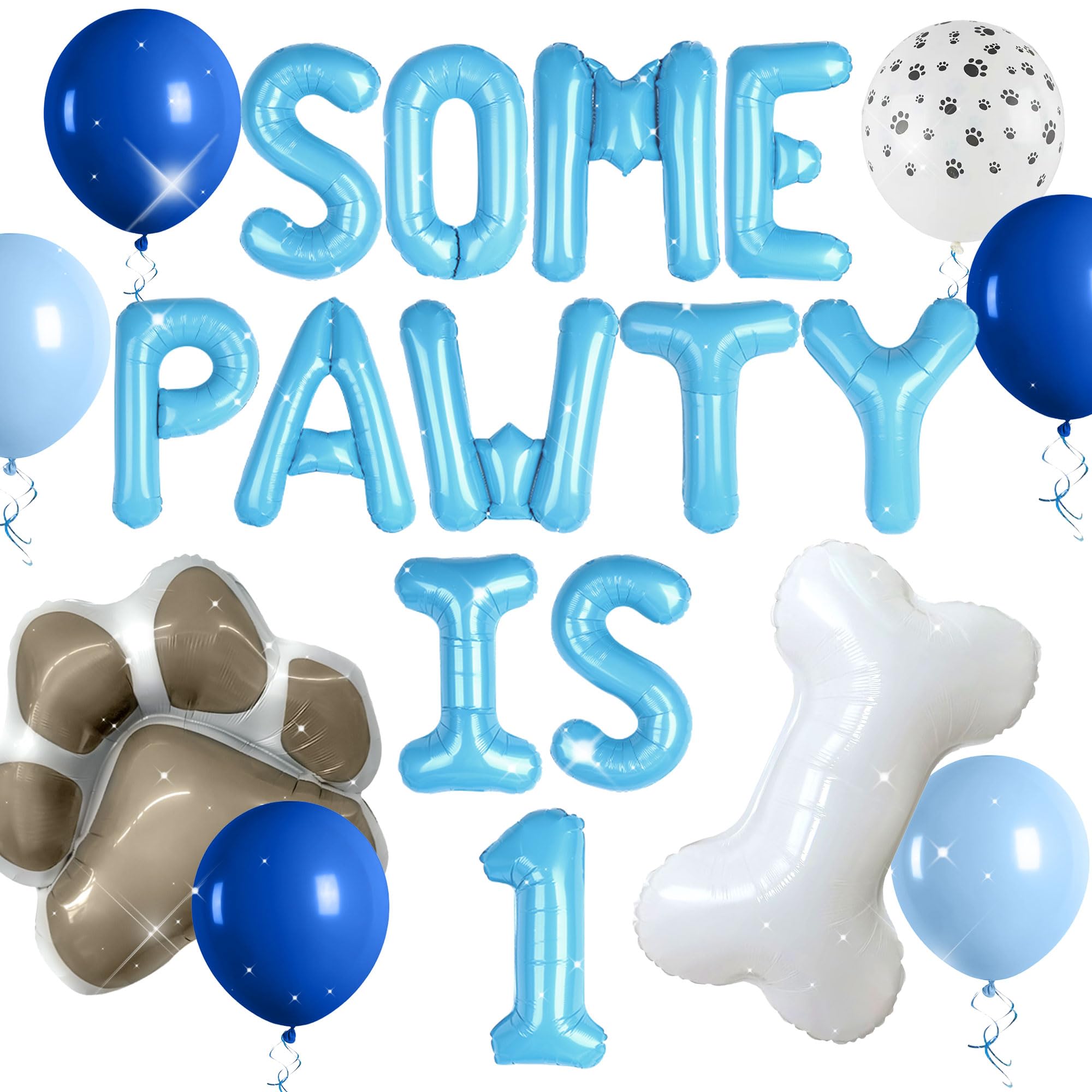 Dog Cat Birthday Party Decoration Dogs Birthday Party Supplies Lets Pawty Balloons Puppy Themed Birthday Decorations