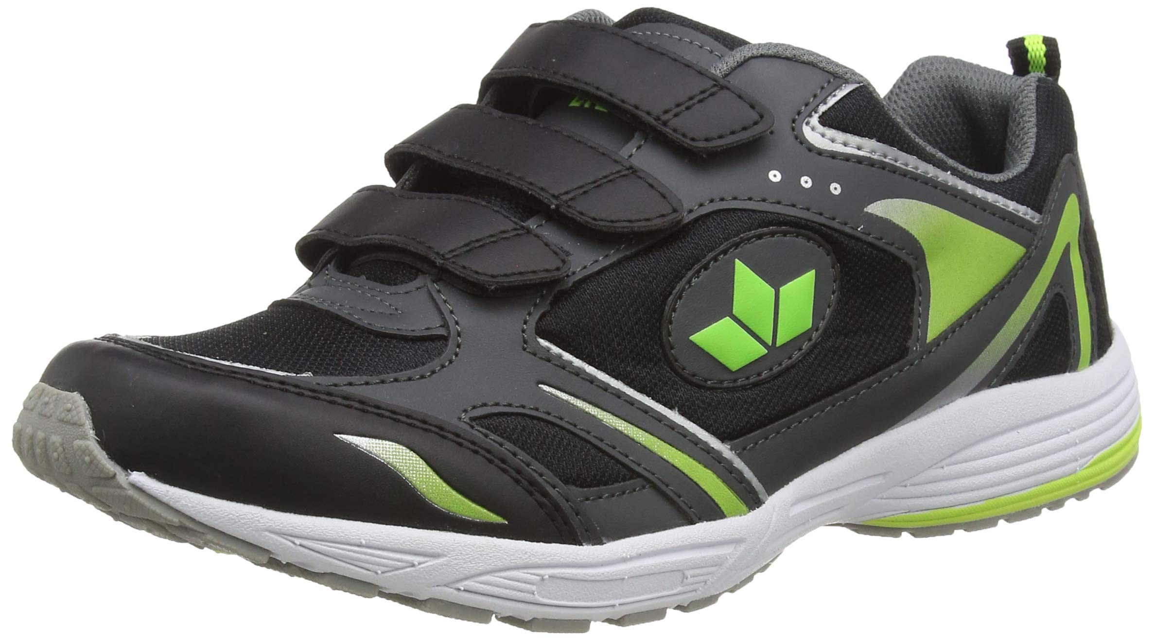 Lico Marvin V, Boys' Fitness Shoes, Gray - Grau (anthrazit/schwarz/lemon), 6 UK