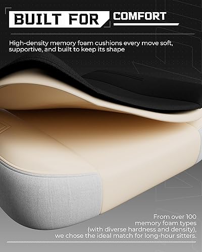 Miniatura 4 de GTPLAYER Silla para videojuegos, silla de computadora con reposapiés y soporte lumbar para adultos, asiento reclinable grande y alto giratorio de