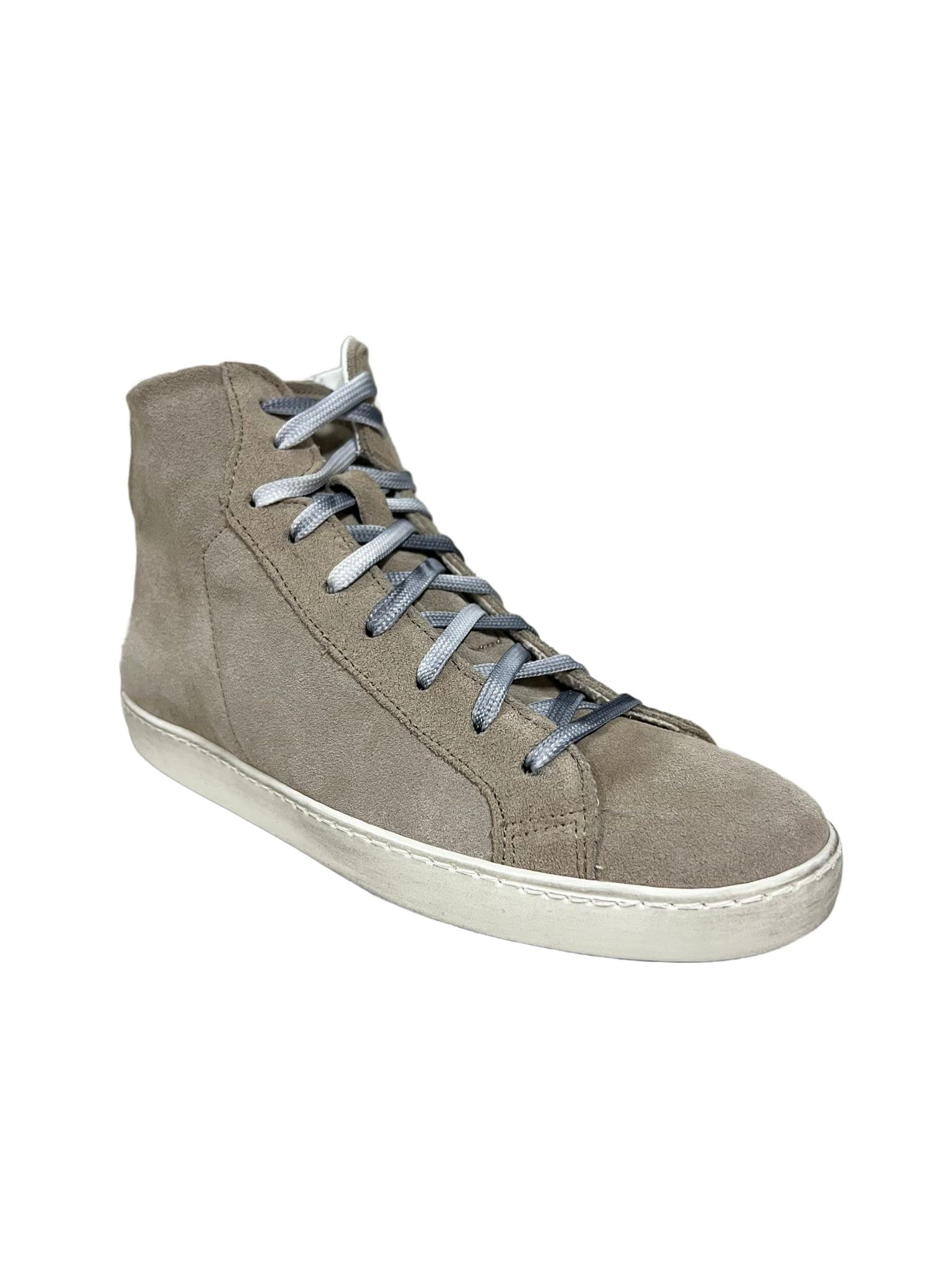 Zapatillas altas hombre ante topo cremallera Made in Italy