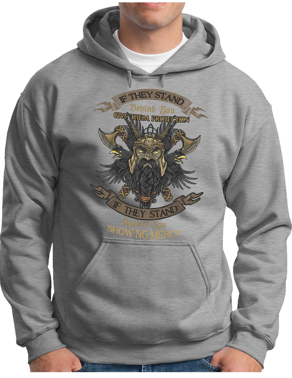 Sweat Odin homme résistant et confortable fini les pulls amples sans style - 5