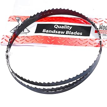 بالنسبة إلى Draper 98468 Bandsaw Blade 3/8 &times; 10 TPI يناسب أيضًا Axminster AWSBS وTitan TTB705BDS Bandsaw المصنوع بواسطة Xcalibur Tooling، وهو مثالي لكل من الأخشاب اللينة والأخشاب الصلبة