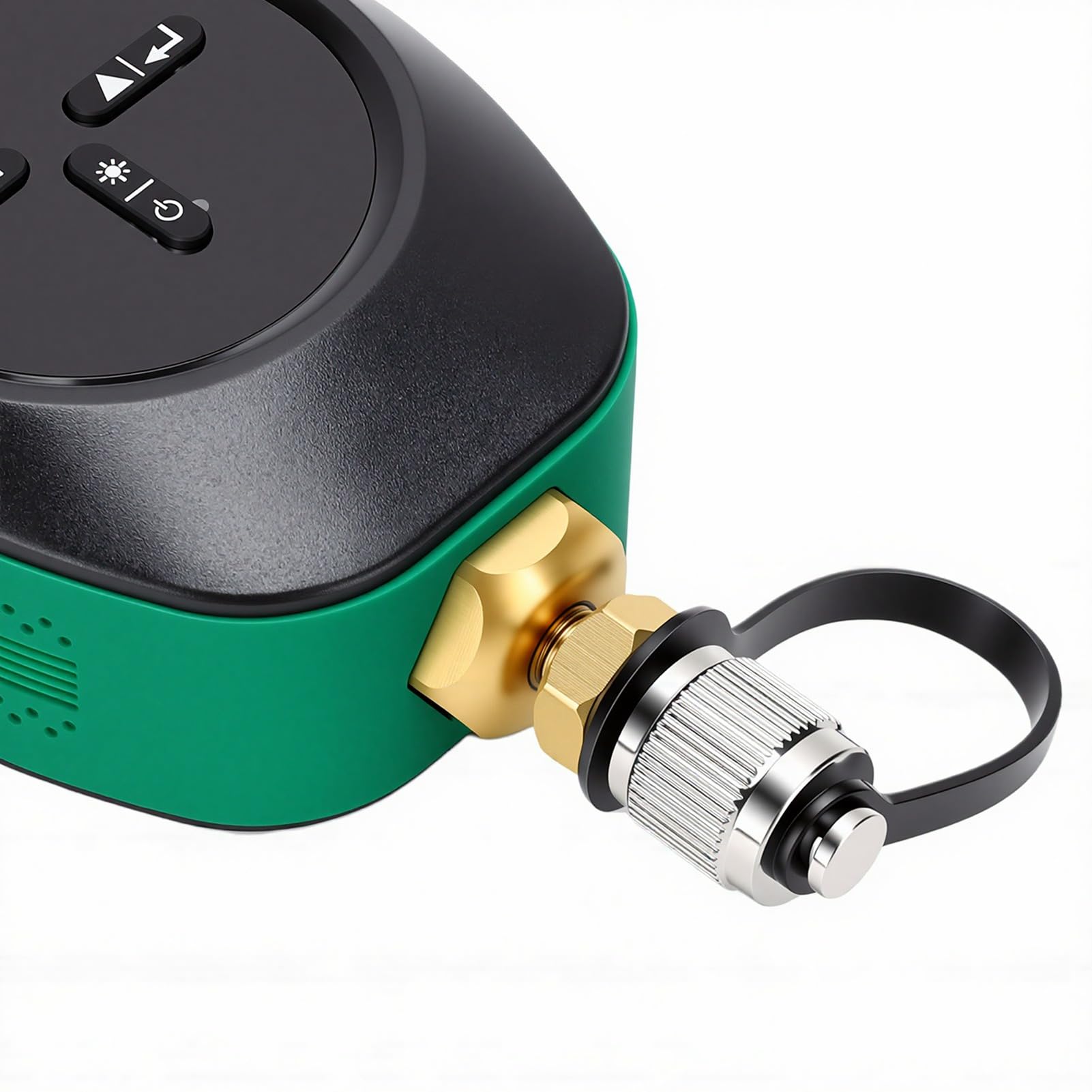 Generic Probador de Vacuómetro Digital para Sistemas HVAC con Pantalla Retroiluminada y Alertas Audibles, Medidor de Vacío de Micras para Mantenimiento del de Refrigeración