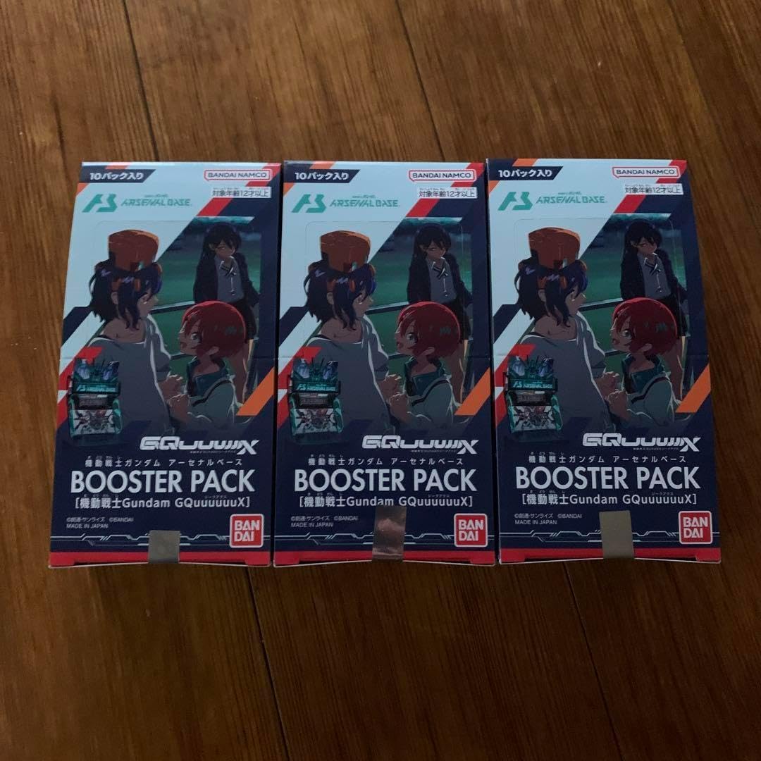 機動戦士ガン ダ ムジークアクス アーセナルベース ブースターパック 3box