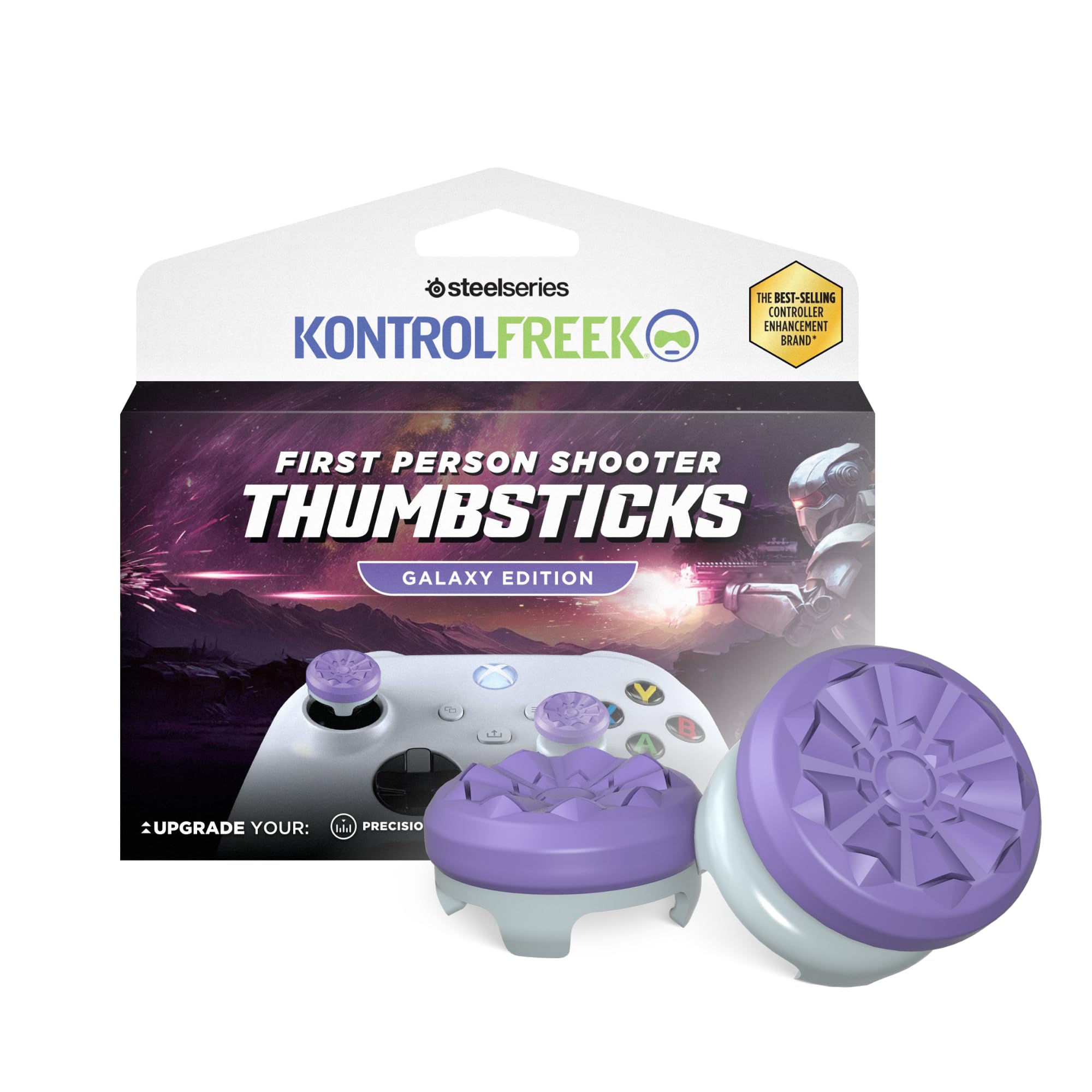 Amazon.com: KontrolFreek FPS Freek Galaxy Purple for Xbox One and