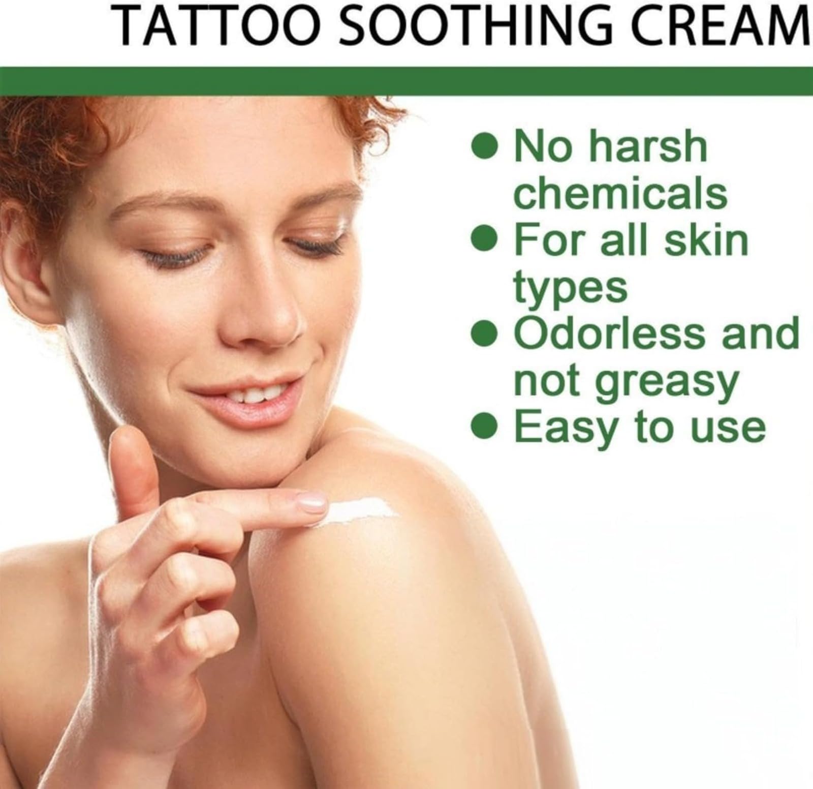 Crema anestetica extra forte per tatuaggi, piercing ed epilazione laser, lenitiva idratante previene irritazioni e scoloriture