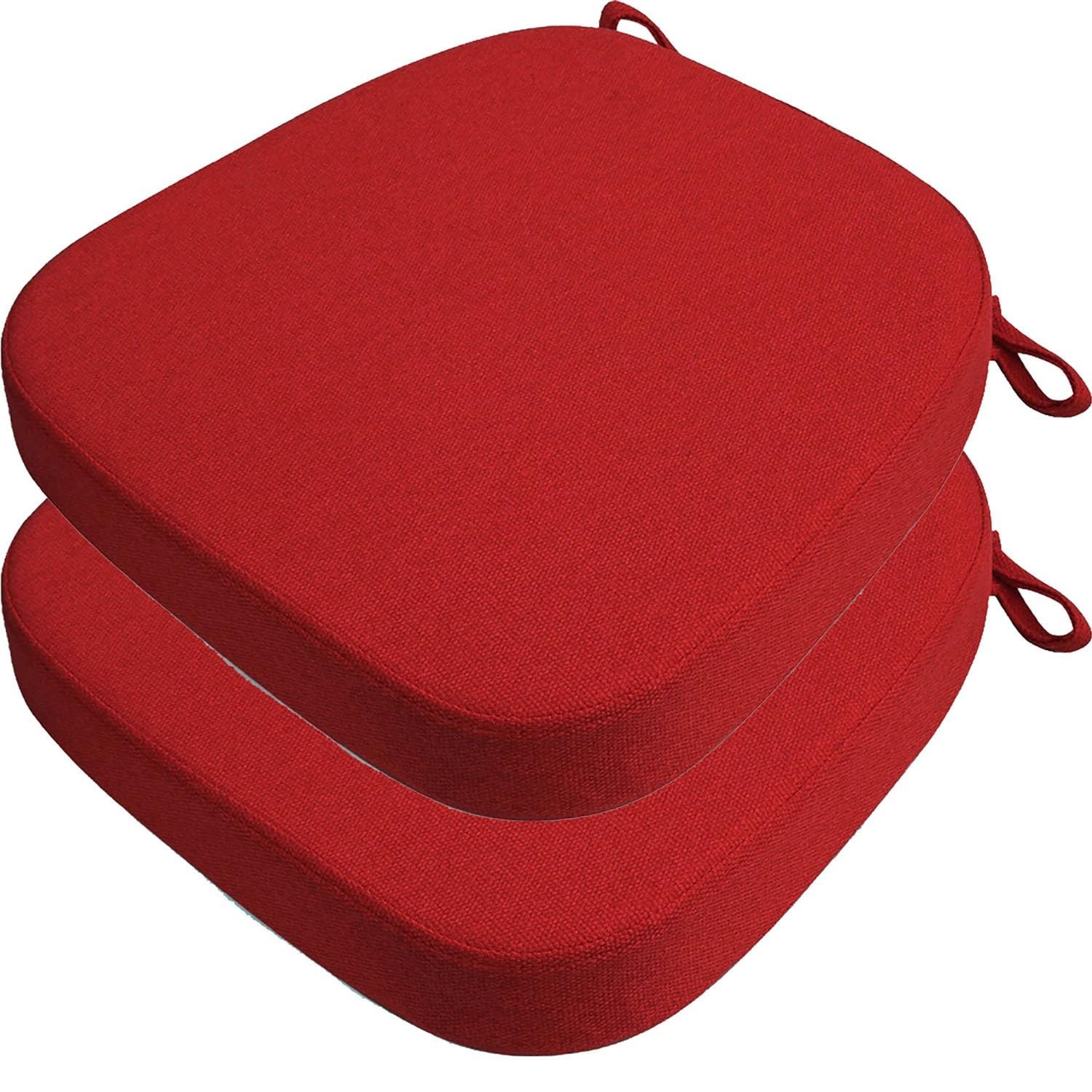 Coussins pour chaise de salle à manger lot de 2 galettes épaisses déco cuisine