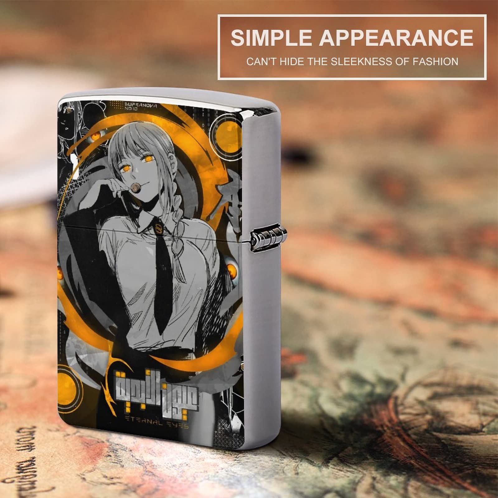 死神ライダー　置物 Amazon.co.jp: ZIPPO用ライターケース チェンソーマン マキマ ジッポー