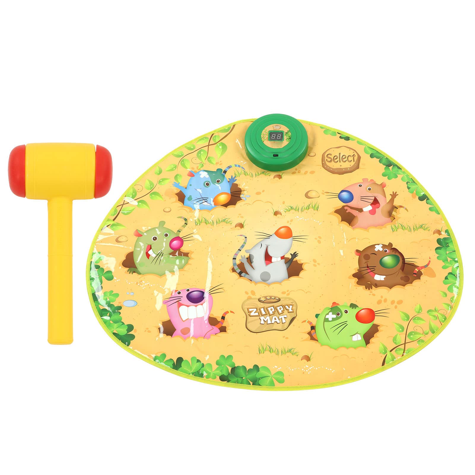Gioco Interattivo Educativo Whack Pounding Mat per Bambini e Divertimento in Famiglia Materiale PVC Circa 80 X 67 Cm