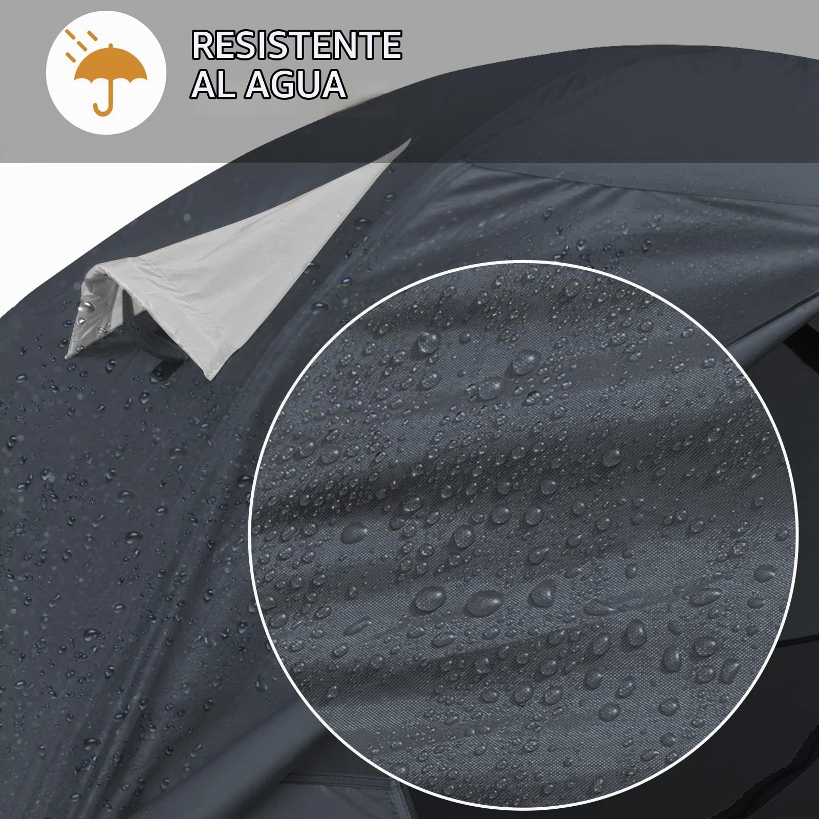 Bessport 2-3 Persona Tienda de Campaña con Dos Puertas A Prueba de Resistente al Agua y al Viento para Viajes, Camping, Senderismo