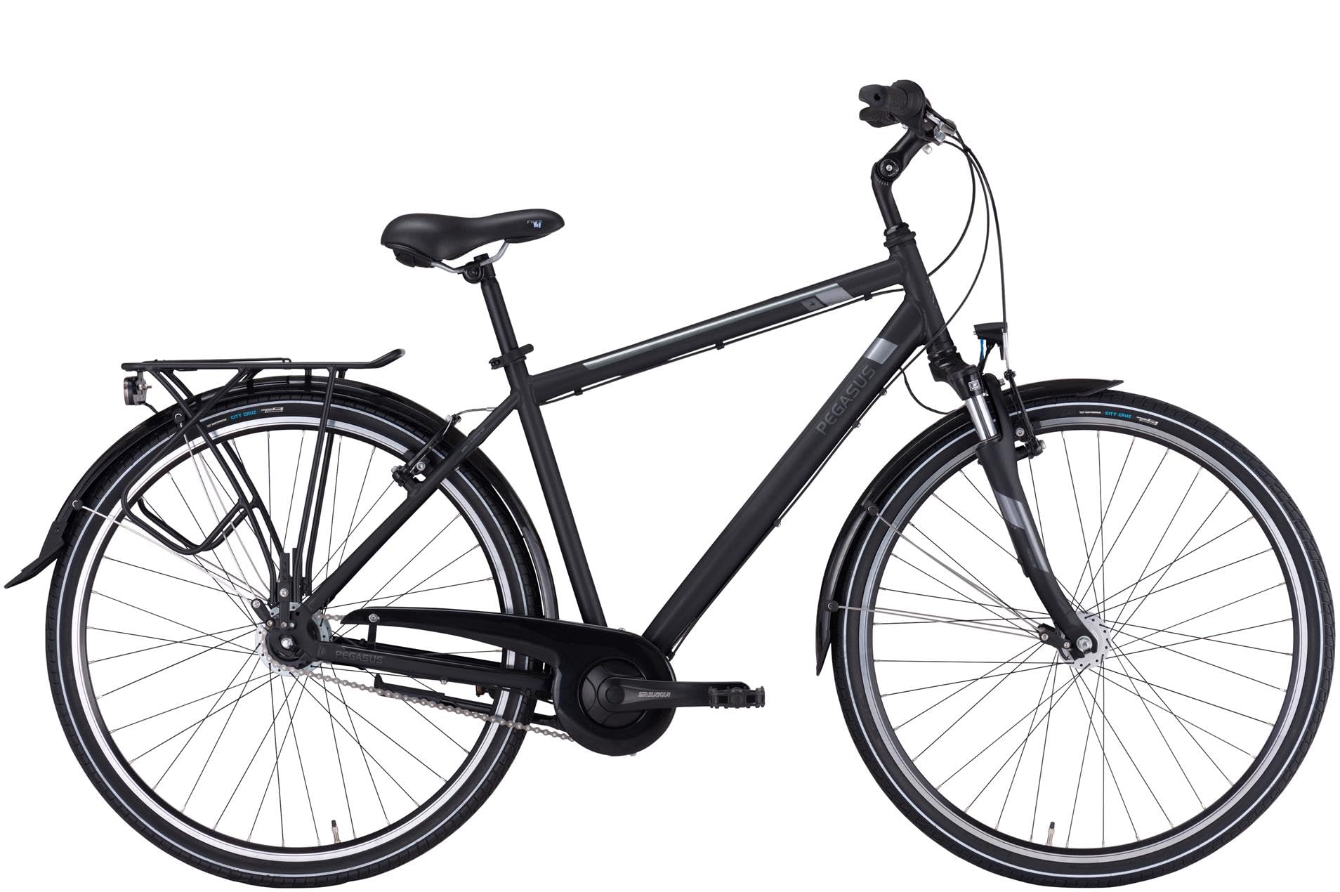 Pegasus Piazza 7 28 Zoll Trekkingrad 7-Gang Nabenschaltung schwarz :  Amazon.de: Sport & Freizeit