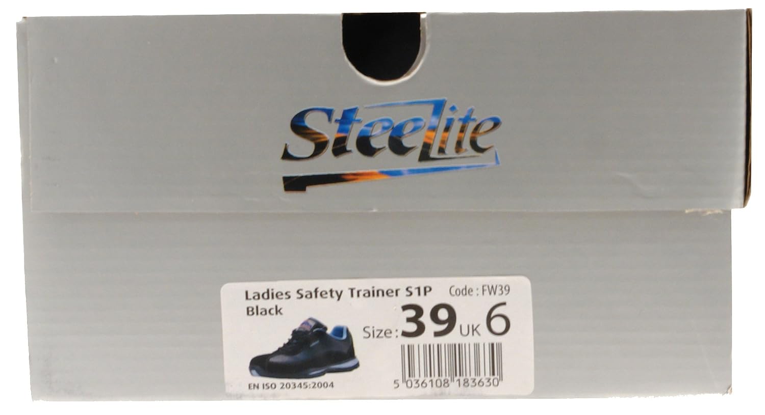 Portwest Men Fw39bkr39 Anti Static Trainer, Black, 6 UK - Image 4