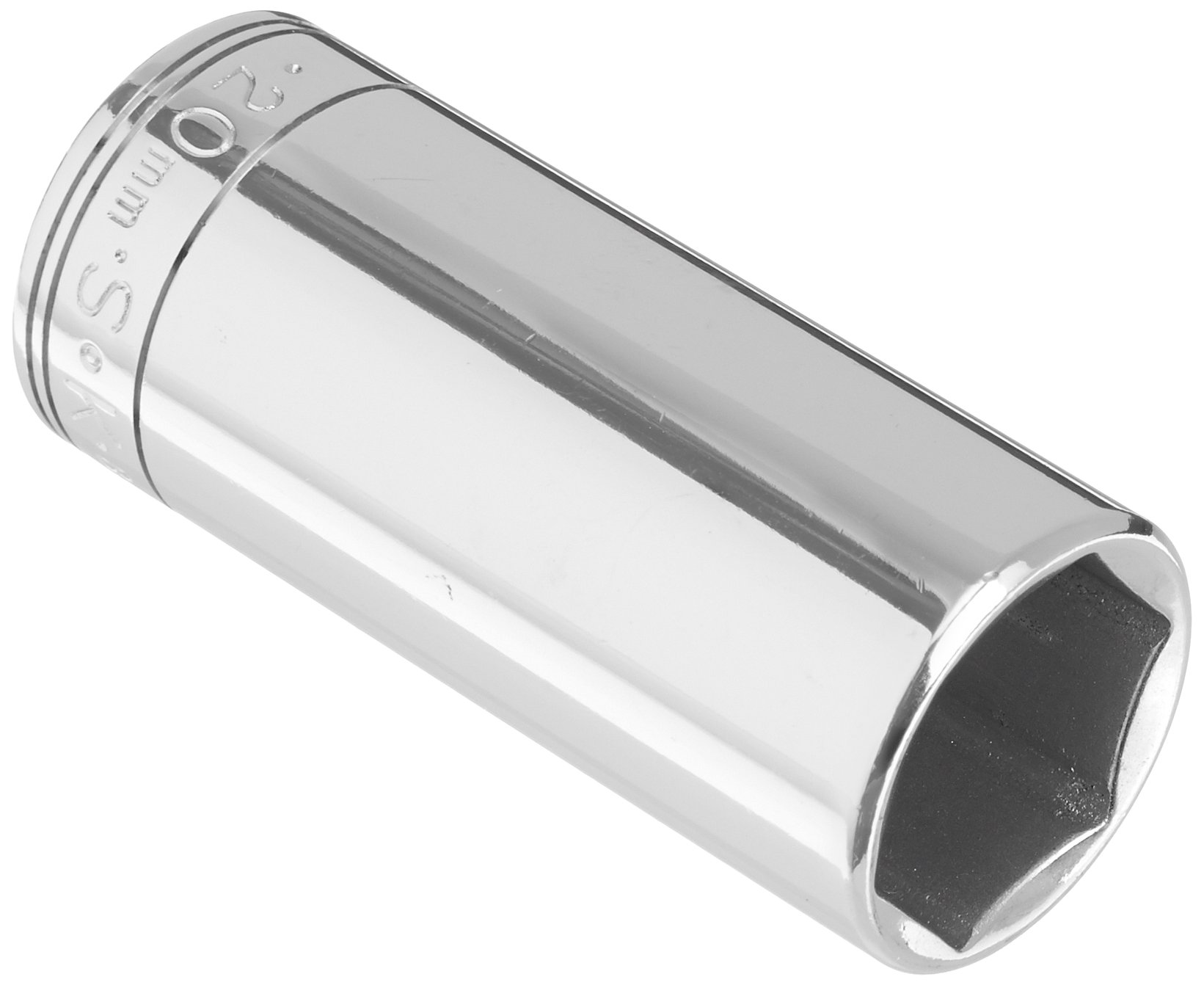 Douille profonde 6 pans 20 mm SK Hand Tool en acier chromé pour serrage