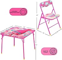 Vista 45 de Idea Nuova Jojo Nickelodeon Siwa - Juego de mesa de 3 piezas con 2 sillas plegables y 1 mesa, a partir de 3 años