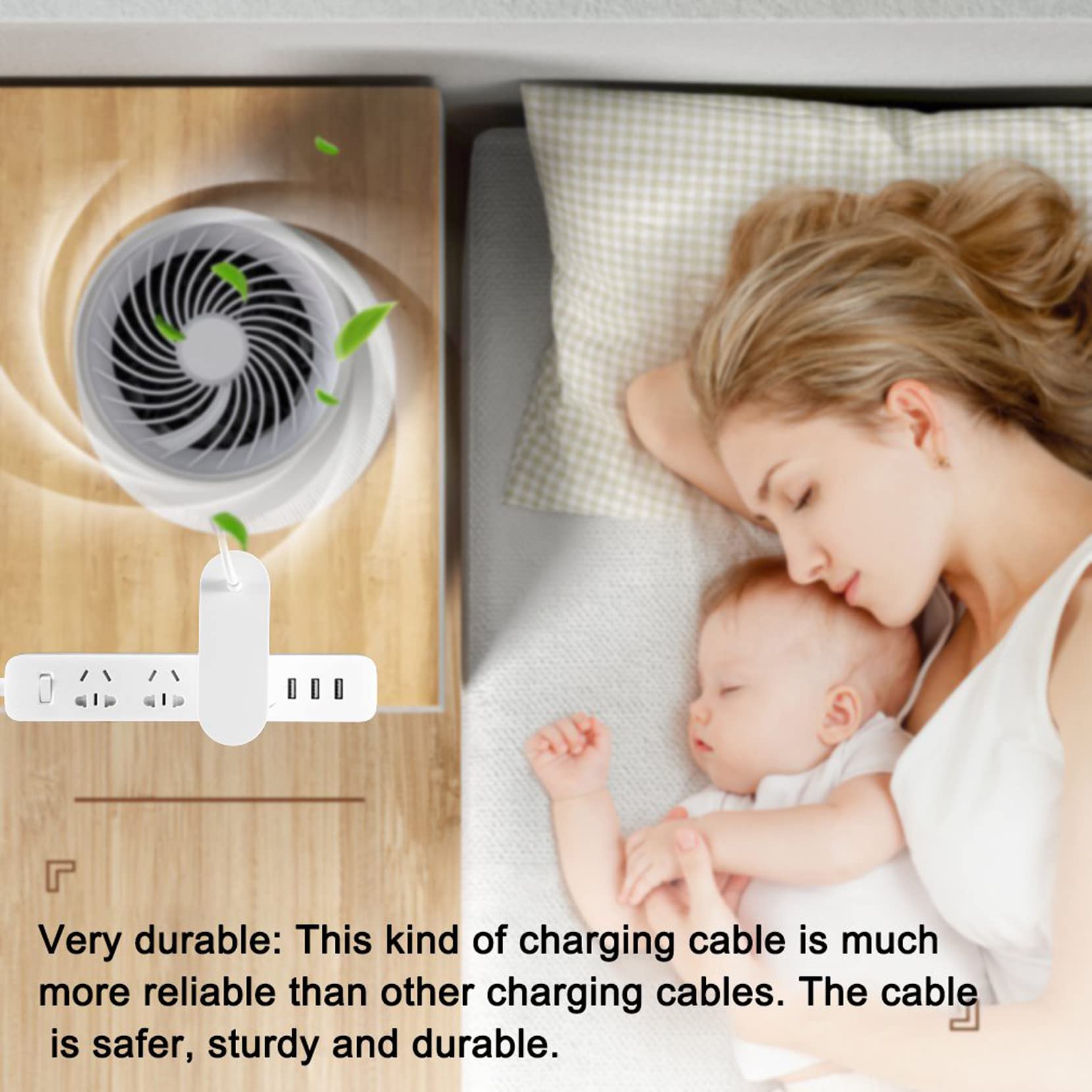 Caricatore da 20V per aspirapolvere Dyson TP04 TP05 TP06 DP04, 20V, 2,5A, 50W, Pure Cool purificatore d'aria, caricatore per Dyson Air Purifier Fan, cavo di alimentazione da 1,9M [EU Plug]