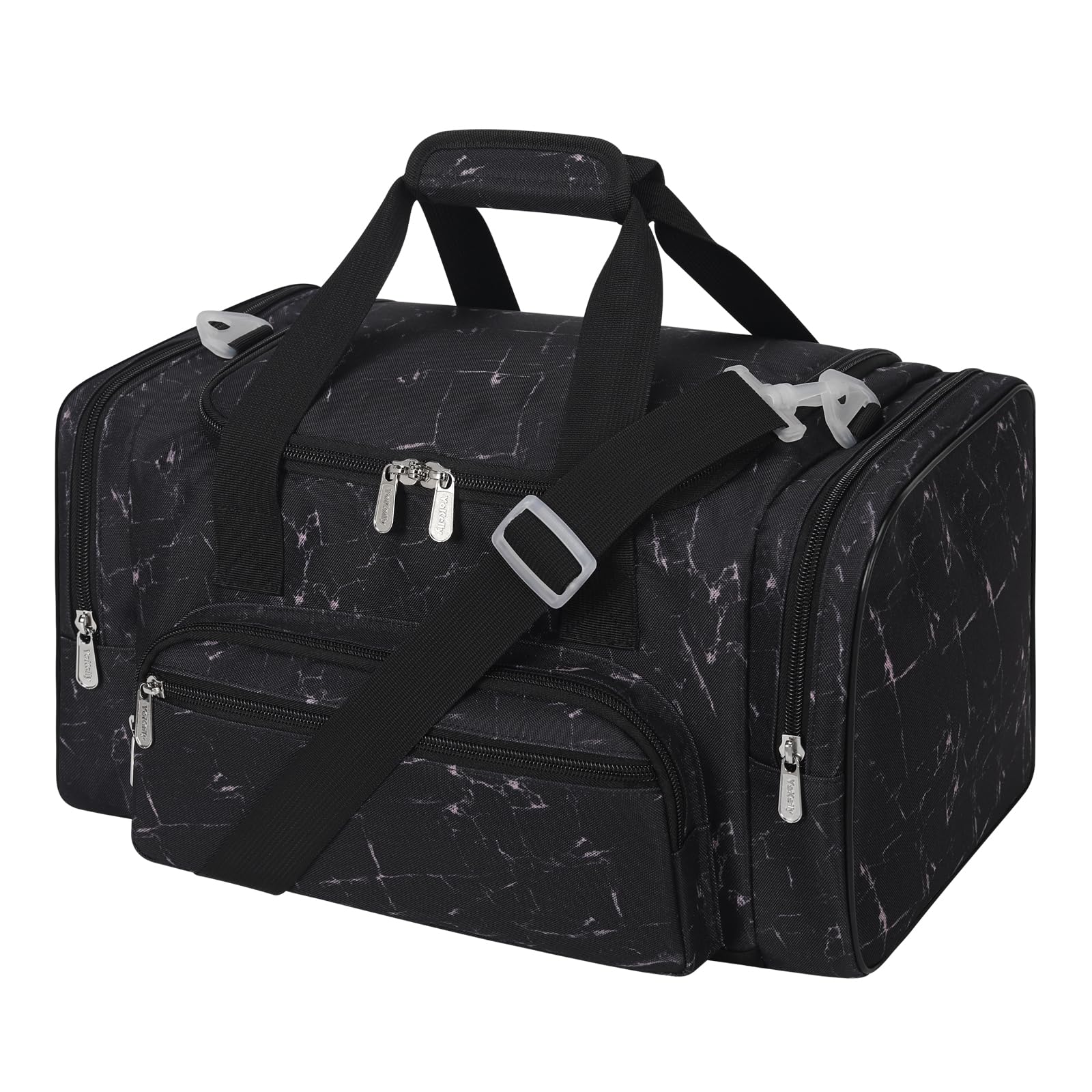 ZZY Klenine Sporttasche, 25L Gym Tasche, Fitness Tasche Trainingstasche für Weekender Reise (Marmor)