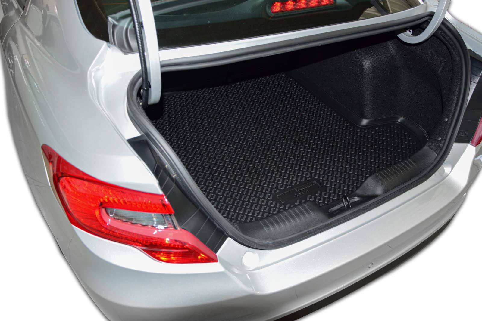 J&J AUTOMOTIVE | NORM Vasca Baule Per Bagagliaio In TPE Gomma Su Misura Adatti Per Tipo 5-Porte Berlina dal 2015, Bordo alto 4 cm, Antiscivolo