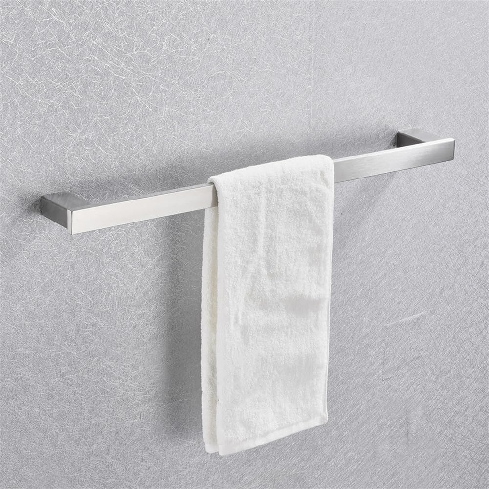 Türhaken Badezimmerhaken Badezimmer-Hardware-Set aus gebürstetem Nickel, Zubehör, Bademantelhaken, Handtuchhalter, Turm, Barregal, Seidenpapierhalter, Wandhalterung, einzelner Bademantelhaken, C(Color