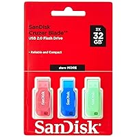 SanDisk Cruzer Blade 3X 32GB - 32 GB - USB Tipo A - 2.0 - Senza Coperchio