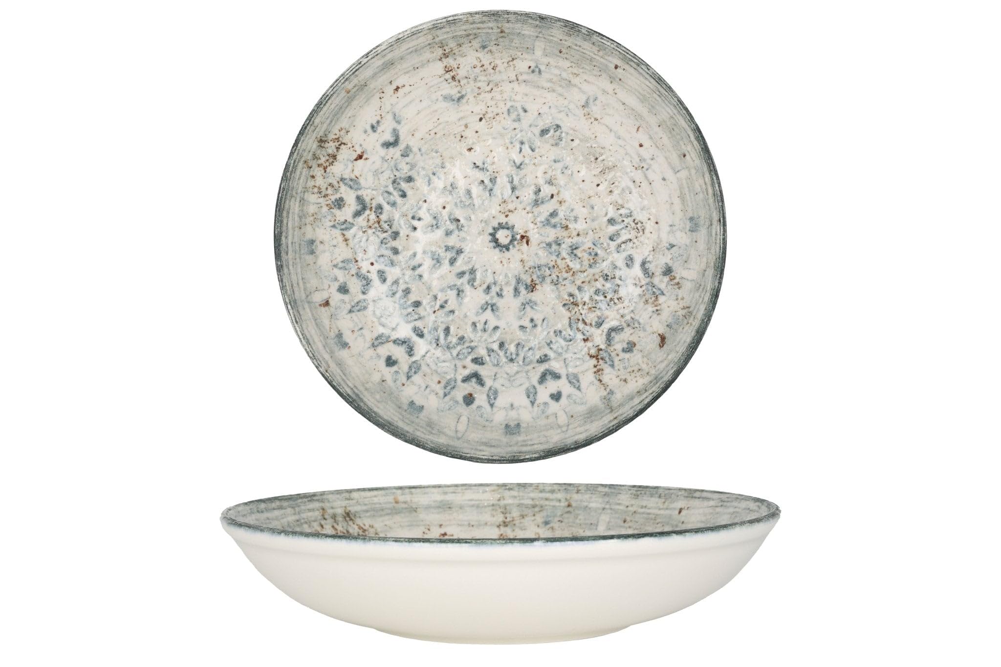 Rinart Platos hondos - Fade - Porcelana - 25 cm (1300cc) - juego de 6