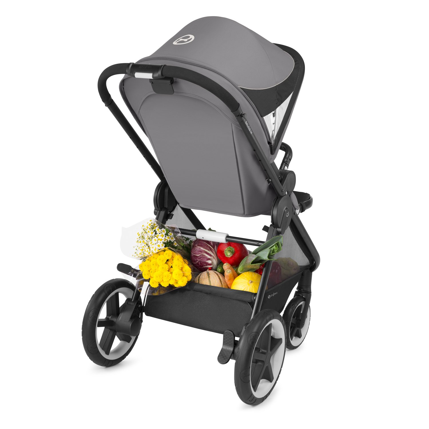 CYBEX Gold Kinderwagen Balios M Scuderia Ferrari, Mit wendbarem Komfortsitz  und Schutzbgel, Ab 6 Monate bis 17 kg (ca. 4 Jahre), Victory Black :  Amazon.de: Baby