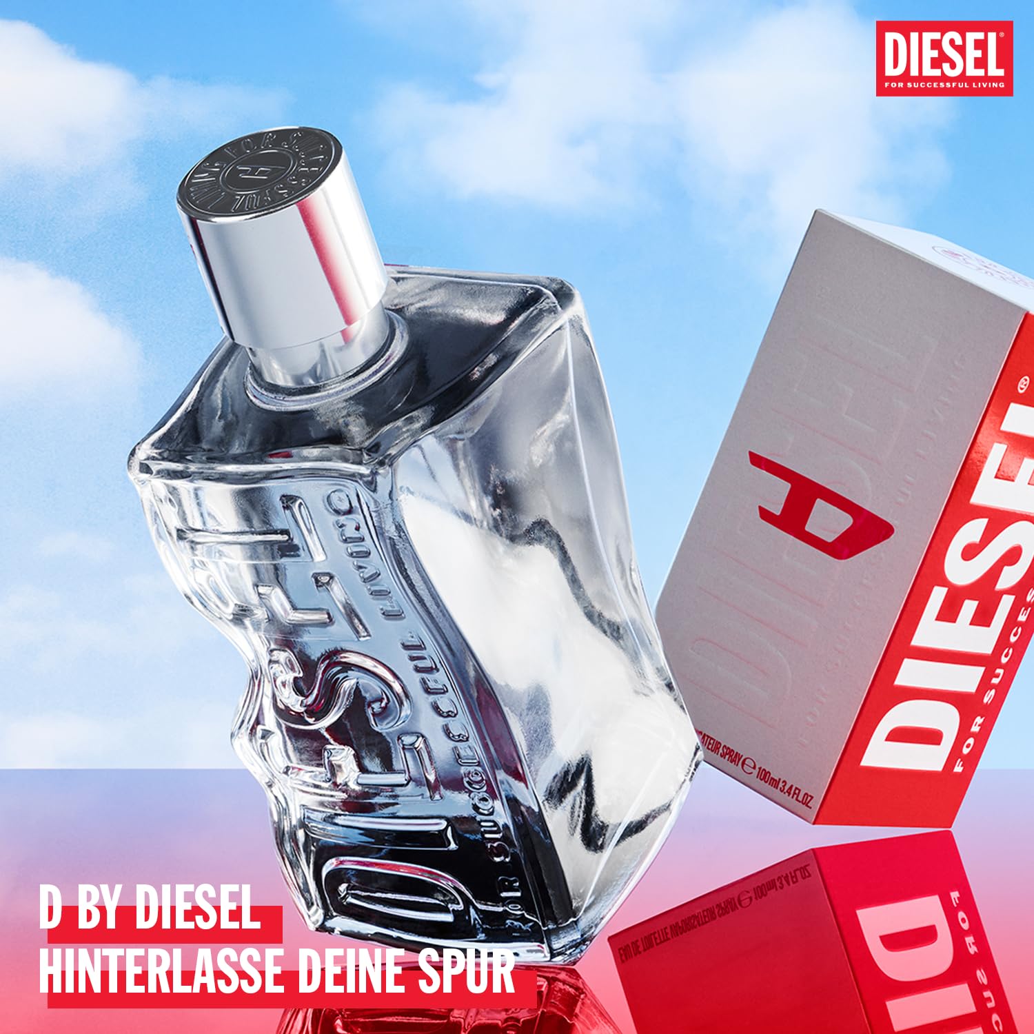 D by Diesel Eau de Toilette 30ml Duschgel 75ml 2-teilig Set Unisex