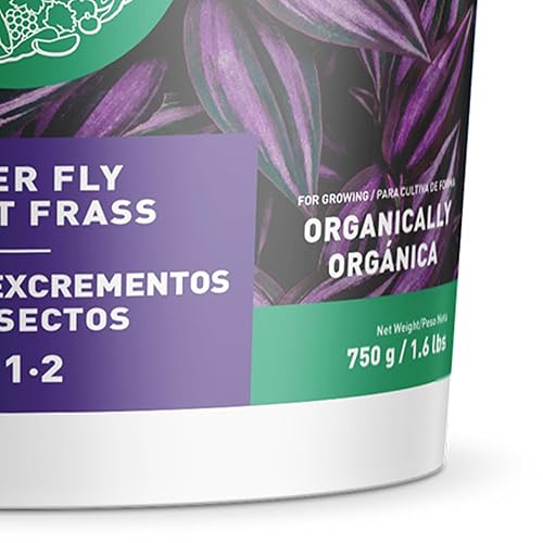 Miniatura 5 de GAIA GREEN Organics 26.46 oz Super Fly Insect Frass Natural Nutrientes del suelo para jardinería de verduras, frutas y plantas con flores