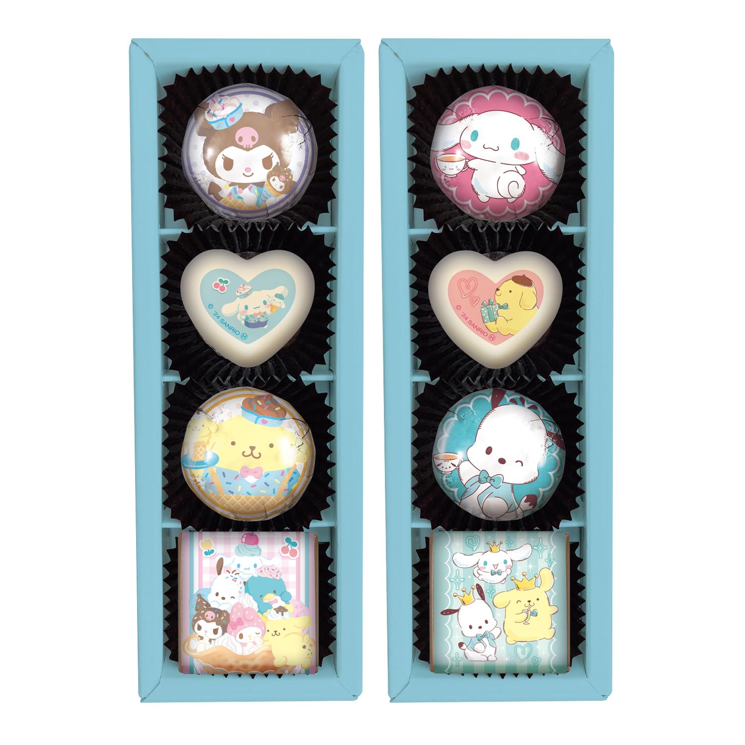 Amazon | ハート サンリオチョコセレクト (デザインの種類選択不可  