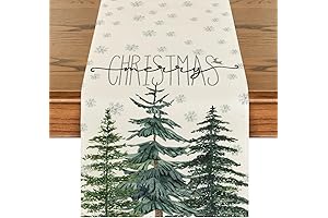 Artoid Mode Christmas Tree Quilted Table Runner: Deck the Halls for Holiday Festivities
