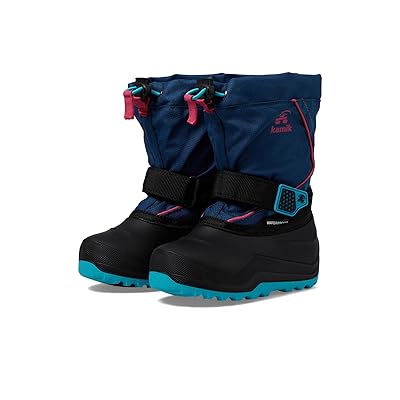Kamik Kids Snowfall P2 (Little Kid/Toddler/Big Kid) Boys Shoes Light Navy