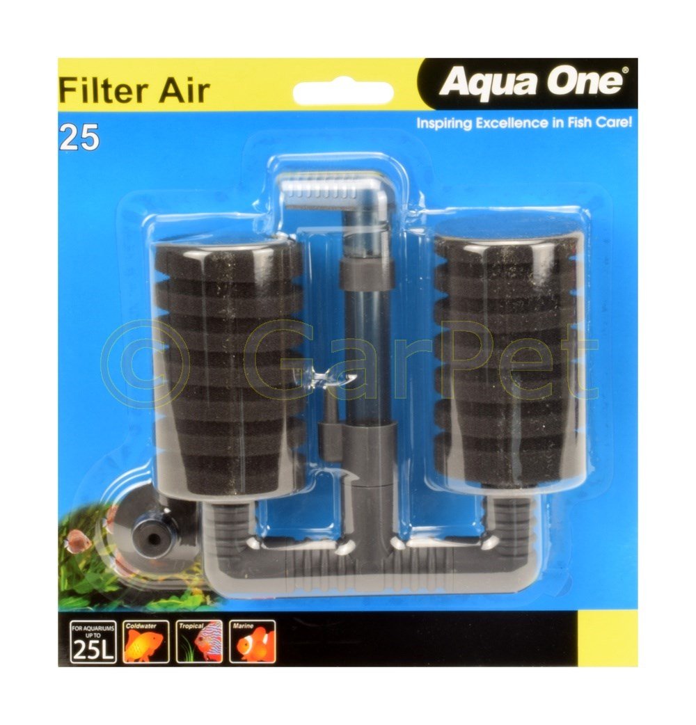 Aqua One Filter Air - Air-Driven Filter For Aquariums Up To 25L