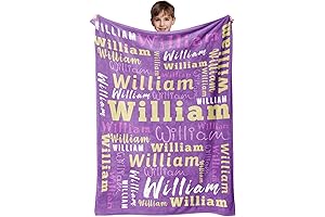 Children's Name-Embroidered Blanket