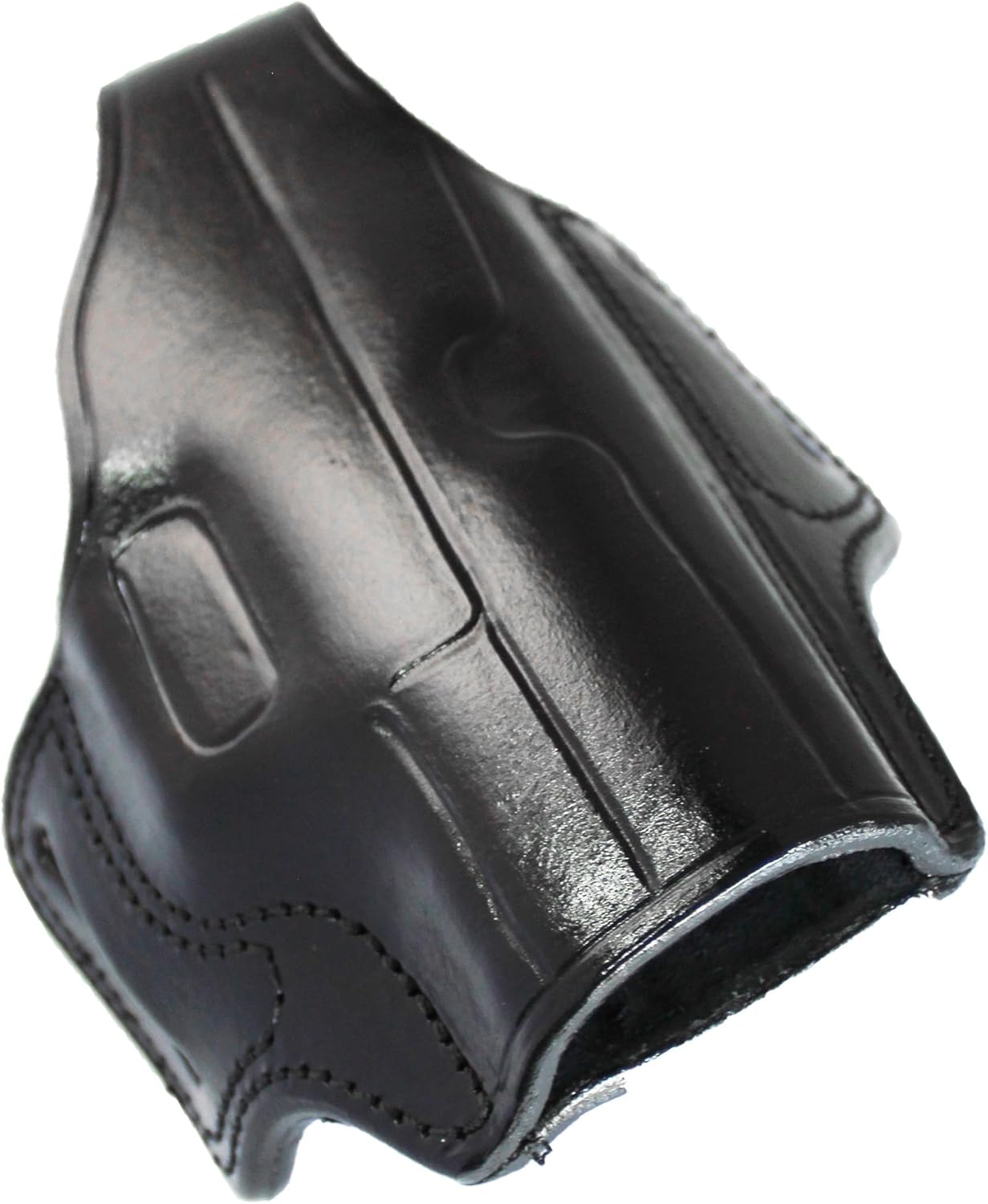 YT HOBBY Handmade Leather OWB Carry Two Slot Thumb Break Gun Holster for SW MP 2.0 Full Size