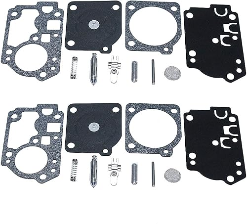 Miniatura 4 de AUMEL Kit de reparación de carburador 2 piezas para recortadora Zama C1U-W49B Poulan FX26SCE SST25CE